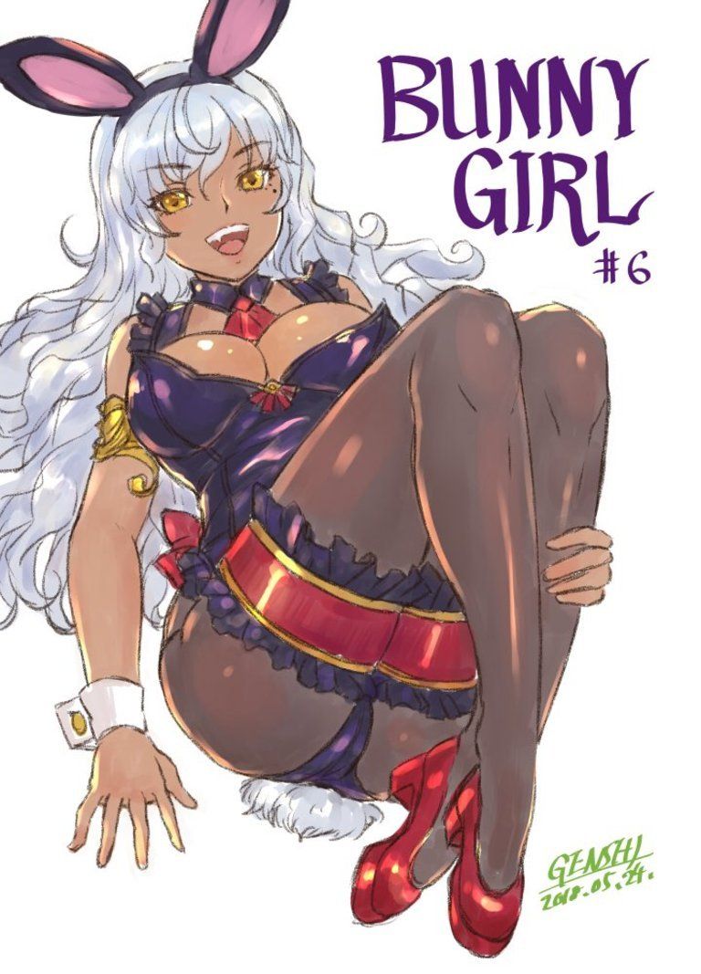 GENSHIのピンナップシリーズ・バニーガール(高解像度版を収録)