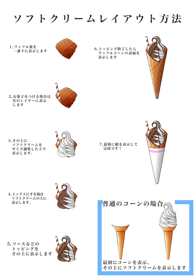 カフェスイーツの食べ物背景素材