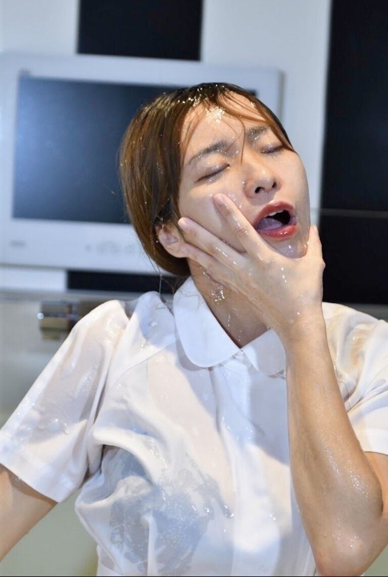 今度は全部濡らされた