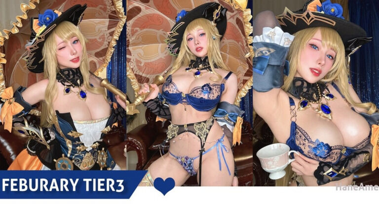 【2024.2月DL版セット】原神 ナヴィア HaneAme Cosplay