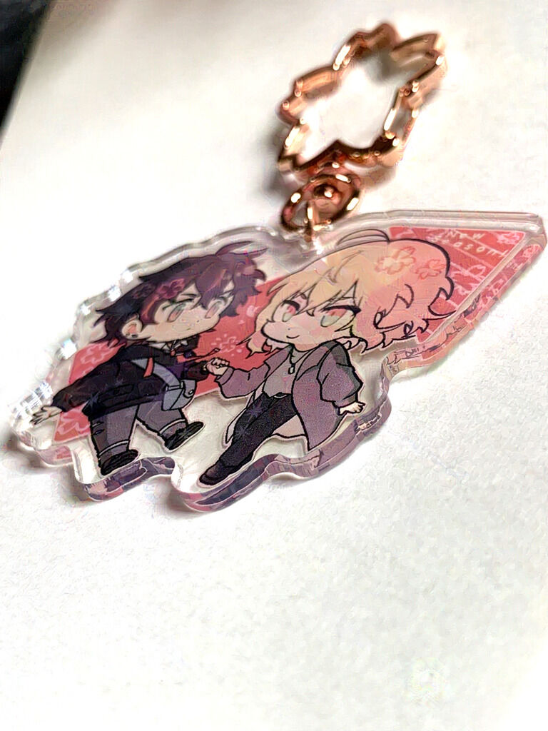まおまなくん色づき桜🌸アクキー