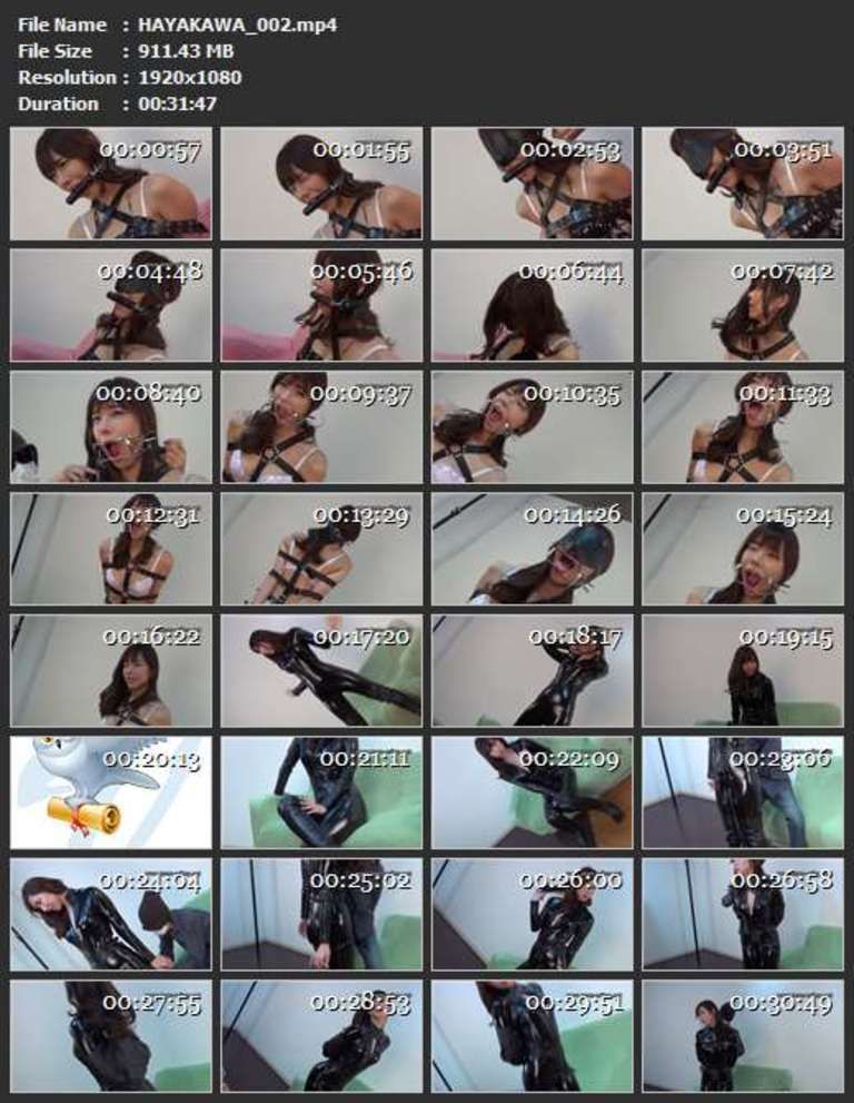 ボンデージ撮影会メイキング映像 早川瀬里奈(SERINA_HAYAKAWA_002)