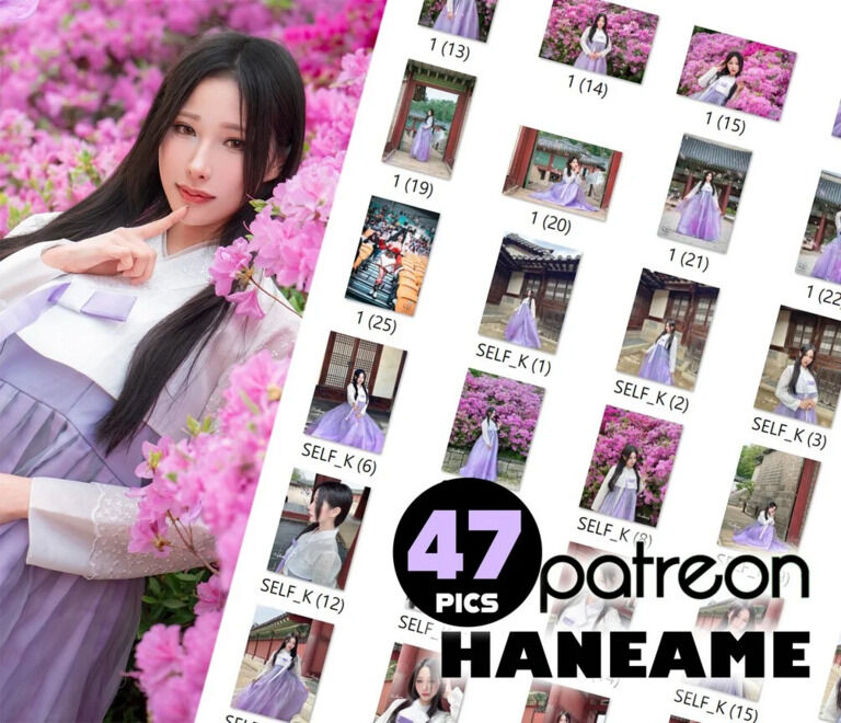 【2024.5月DL版セット】 モデル私服撮影 ハネアメ 韓国の漢服 HaneAme Cosplay