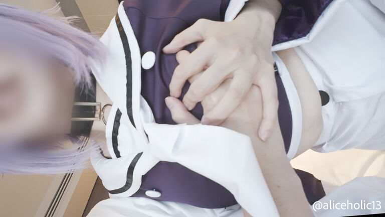 💜ダウナー系巨乳ドスケベ配信者コスプレイヤーのお持ち帰り快楽えっち 本カノには絶対内緒の浮気ちんぽで生パコ射精♡