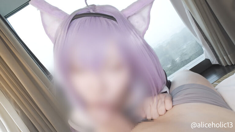 💜ダウナー系巨乳ドスケベ配信者コスプレイヤーのお持ち帰り快楽えっち 本カノには絶対内緒の浮気ちんぽで生パコ射精♡