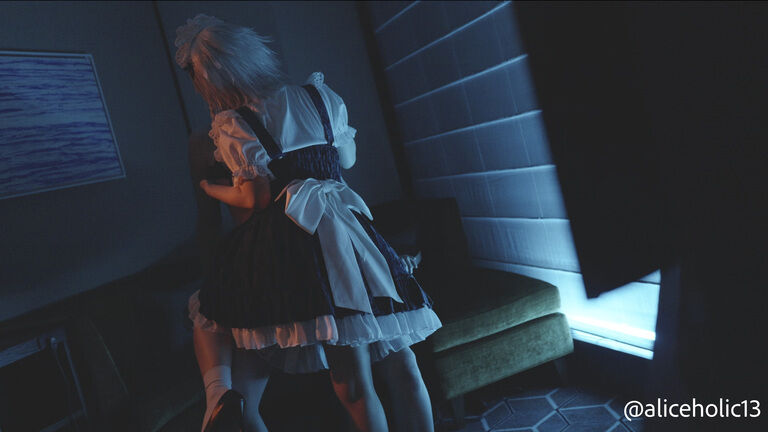 💙🌙責め好きコスプレイヤーさんと十◯夜咲◯コスでホテル個撮 精子空っぽになるまでねっとり唾液フェラと中出し騎乗位で４連搾精