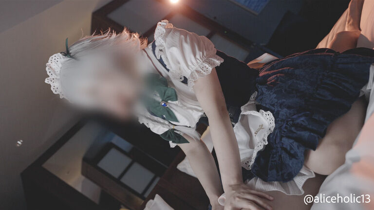 💙🌙責め好きコスプレイヤーさんと十◯夜咲◯コスでホテル個撮 精子空っぽになるまでねっとり唾液フェラと中出し騎乗位で４連搾精