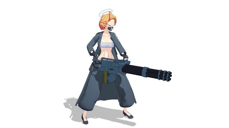 ブルアカ スケバン達(SMG・SR・MG) 無料版