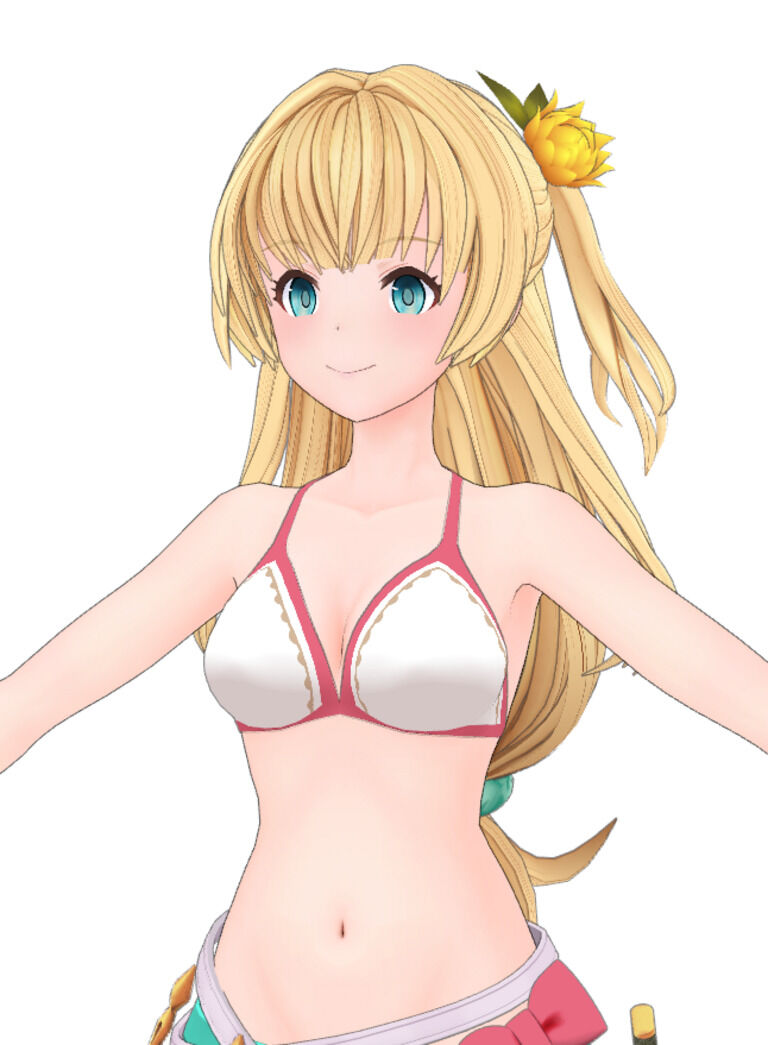 水着ミリン MMDファンアートモデル