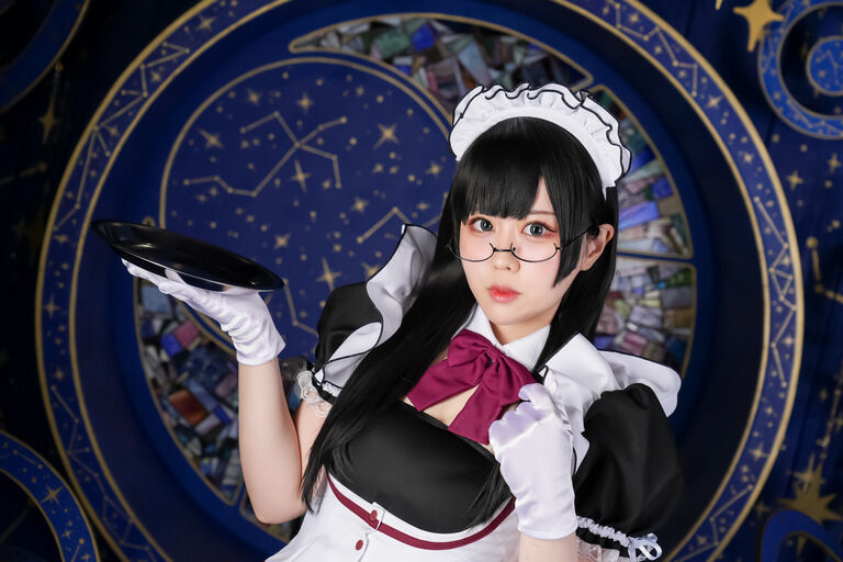 ミニスカメイドのティータイム