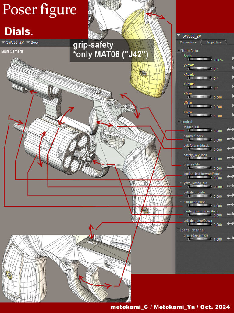 SWJ38-03 for Poser