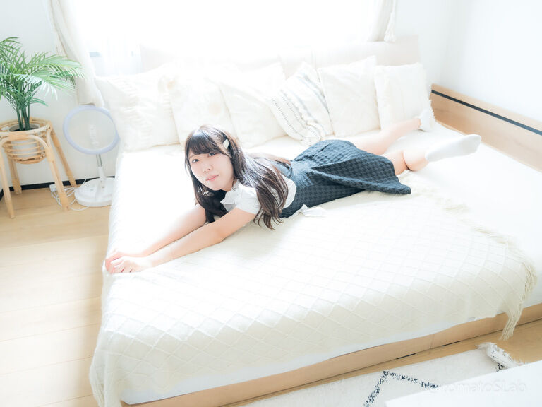 自然光でさわやかグラビア