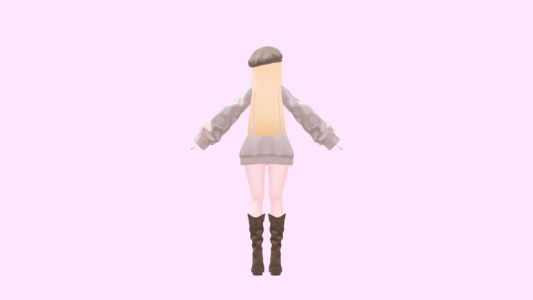 MMDモデル ( Φ ω Φ )