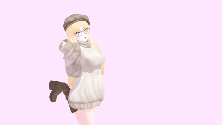 MMDモデル ( Φ ω Φ )