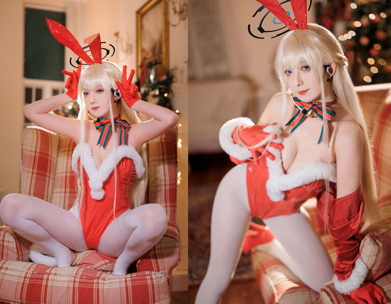 飛鳥馬トキ バニーガールxmas ver