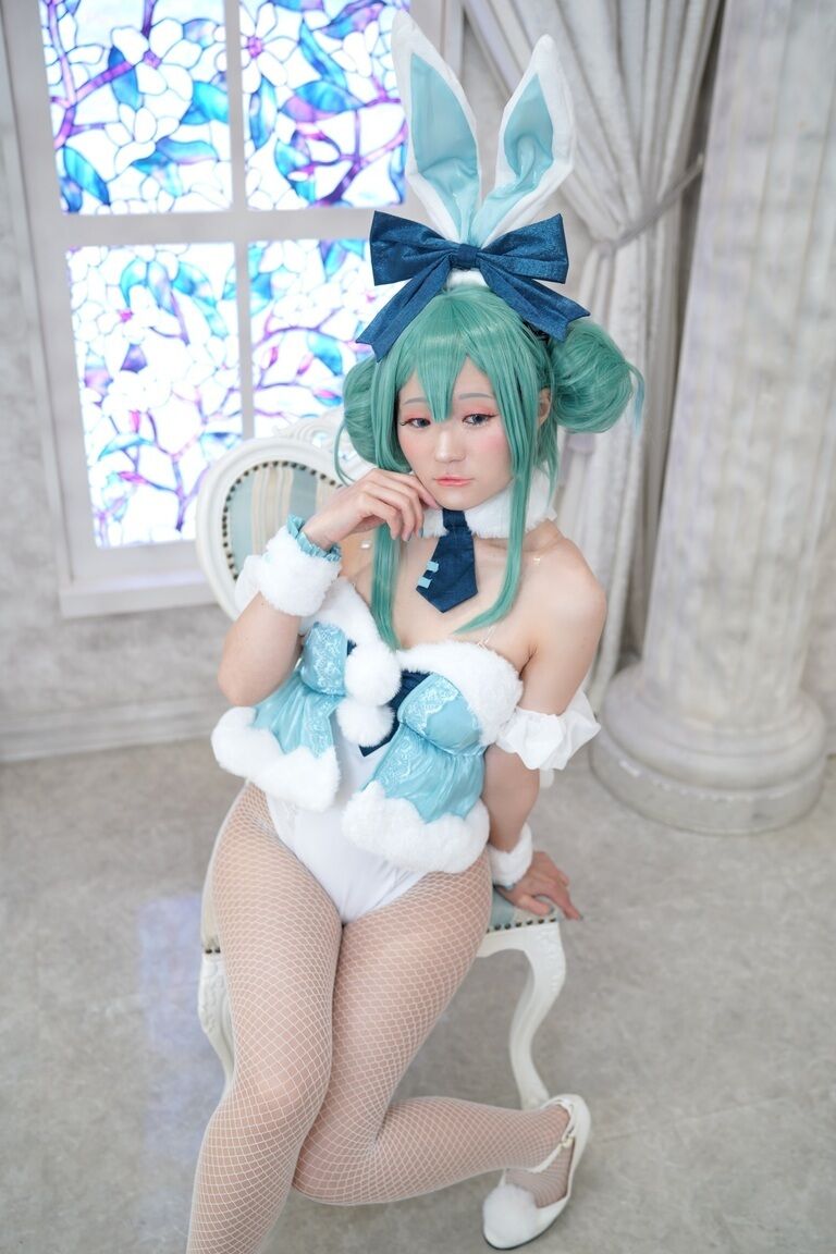 お年玉交換企画 白バニーミクちゃん