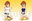 着せ替えおしっこ人形 -光黄剣目娘編-