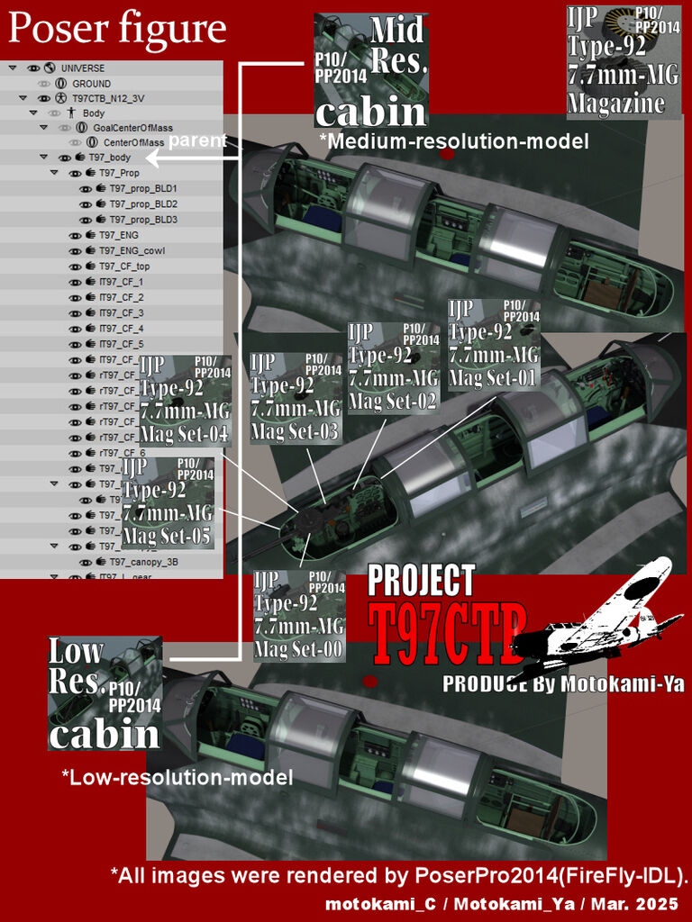 T97CTBN12 for Poser