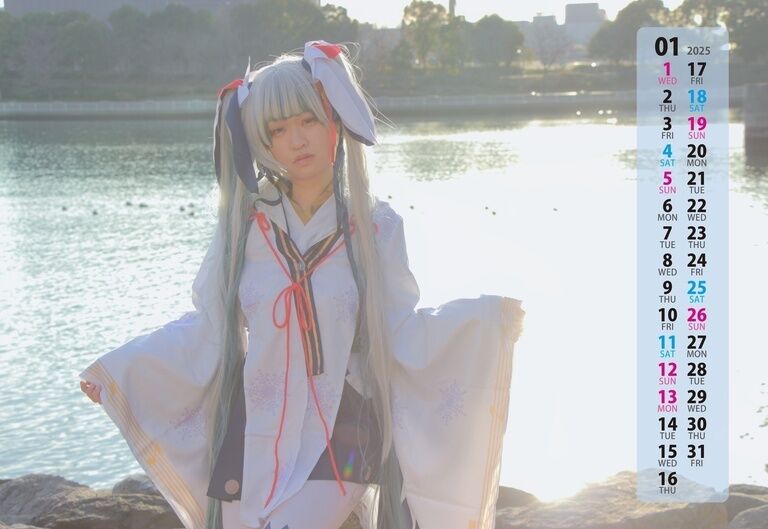 2025ことコスプレ卓上カレンダー