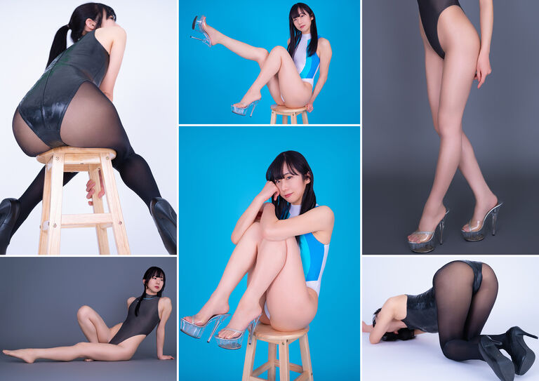 トレスOK！体型レタッチなしの『競泳水着とお尻のポーズ写真集／あさみ やこ』
