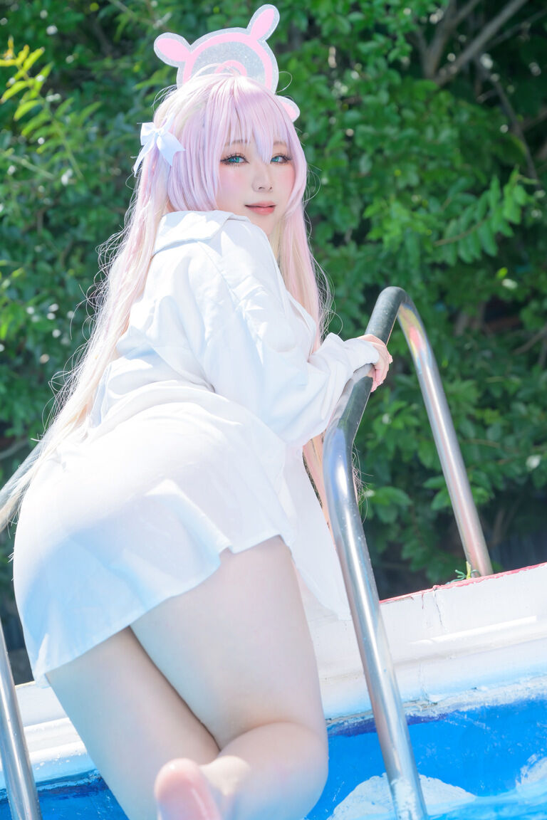 【DL写真集】C１０６ブルアカ/コハルハナコ水着