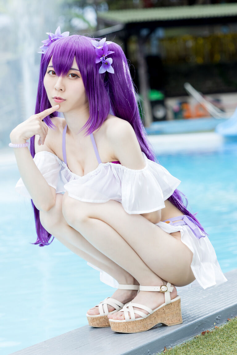 【期間限定20%オフ】FGO水着スカディ コスプレ写真集#1