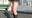 【▲100】Early morning at the station. Mawari becomes a victim of upskirt voyeurism using a smartphone (PV09 Pink Striped Satin Panties)