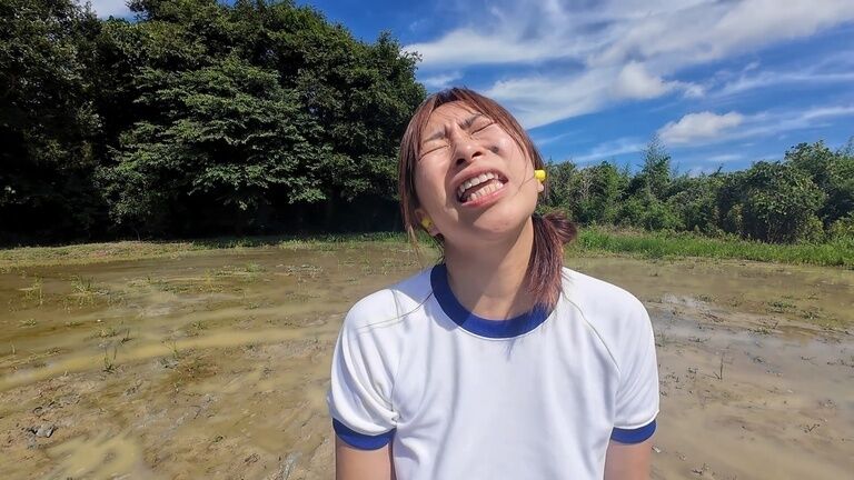 田んぼは苦手