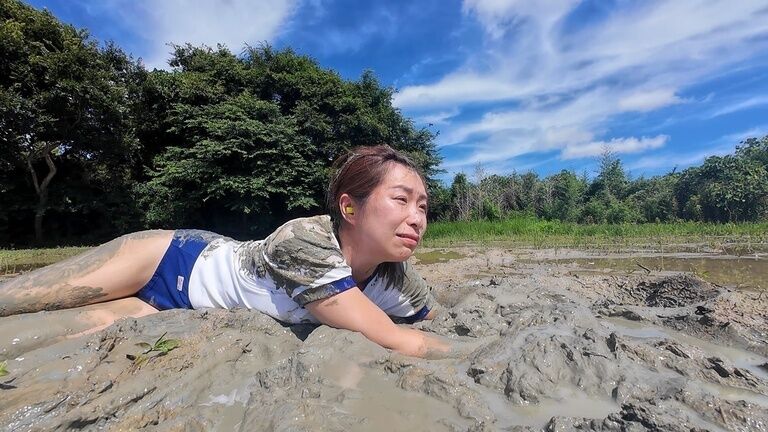 田んぼは苦手