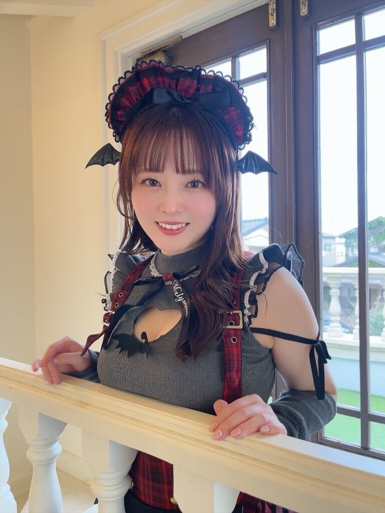 ハロウィンサキュバスメイドちゃん😈🕸🎃