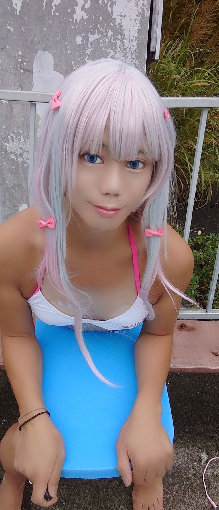 エロマンガ先生 和泉紗霧 アディダス スポーツビキニ