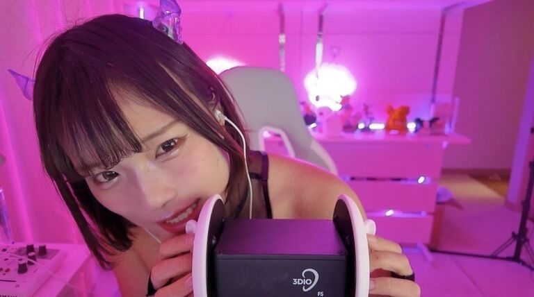 【ASMR】高画質サキュバス耳舐め耐久