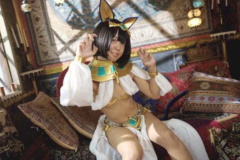 褐色エジプト猫耳〇〇