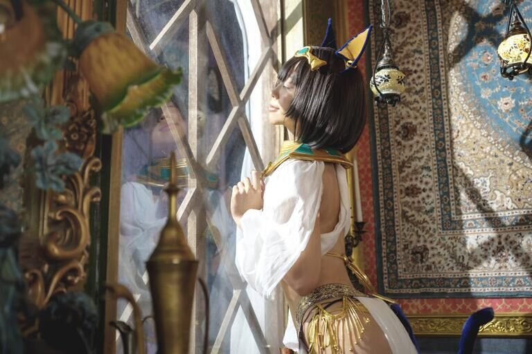 褐色エジプト猫耳〇〇