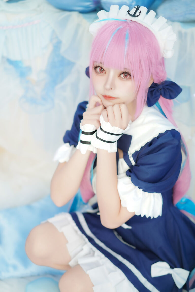 🩵湊あくあ　コスプレ写真🩷