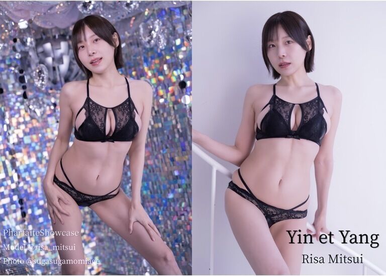 パルフェットショーケース 新刊セット「Yin et Yang」「Sweet Control」サイン入り特典付き グラビア写真集 三井里彩