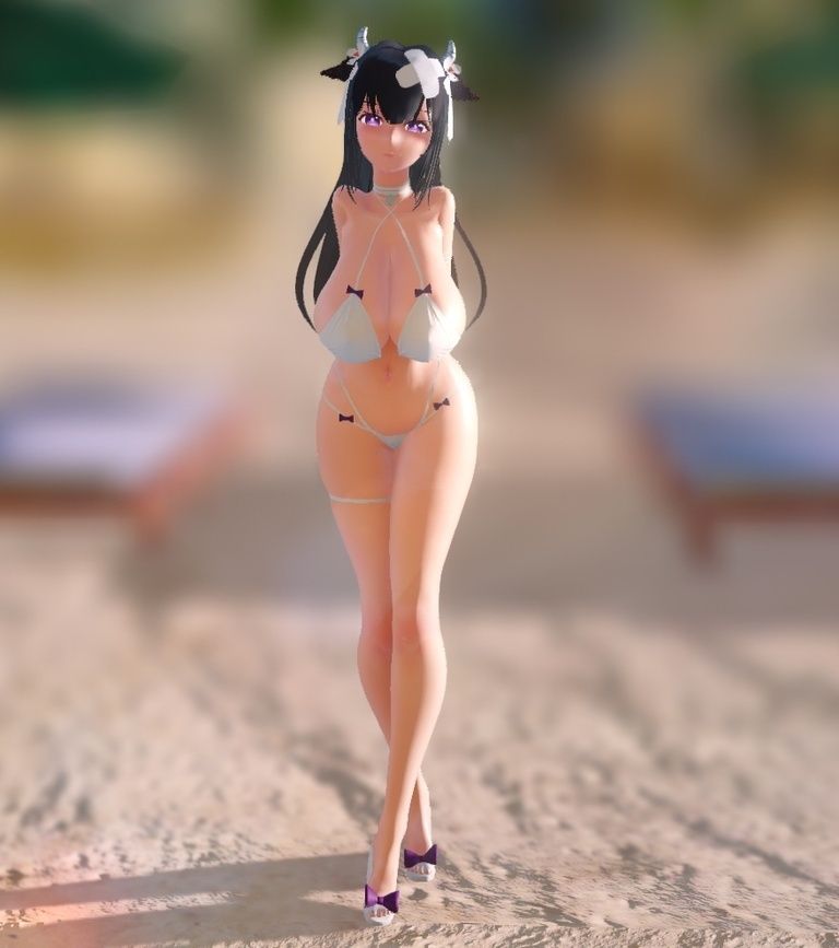 樫野(Kashino) MMDモデル ver.Bikini