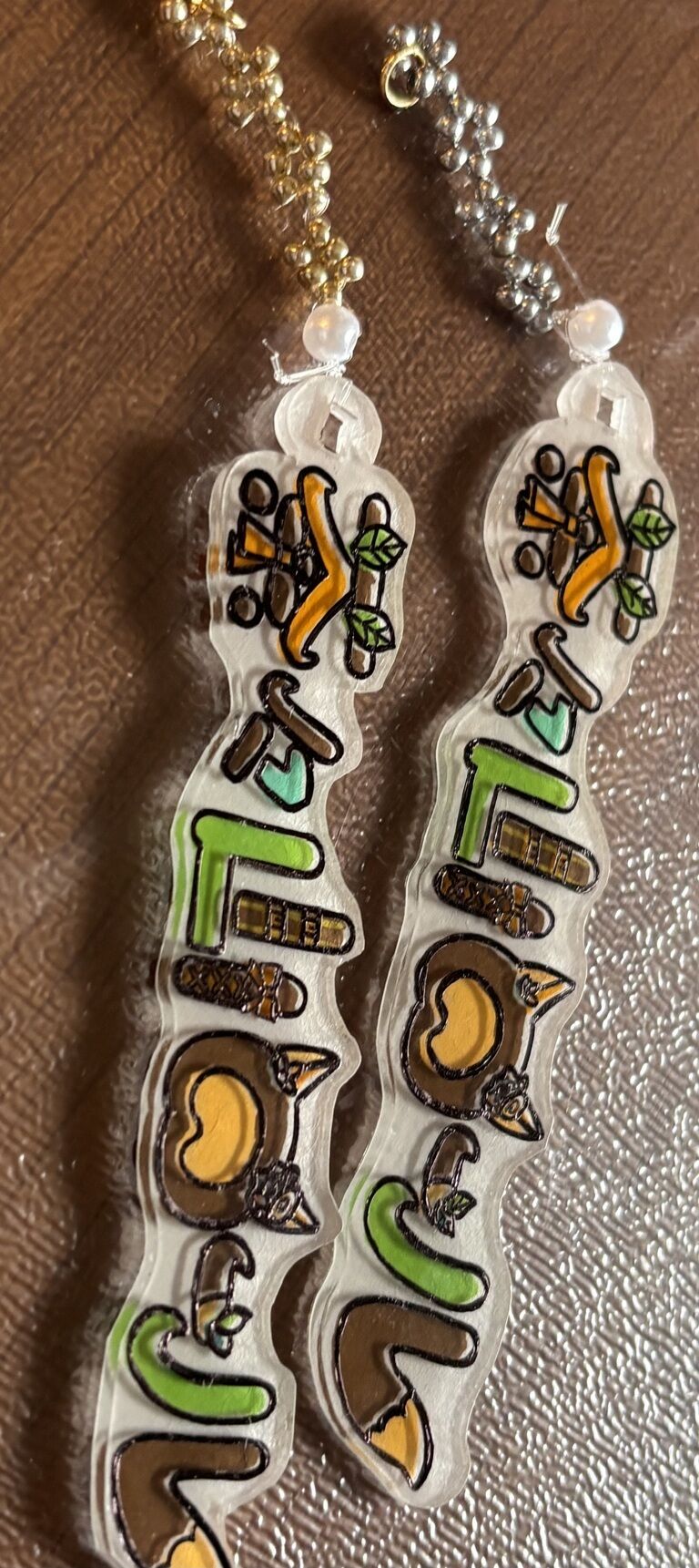 完全ハンドメイド✨ネームキーホルダー