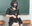 黒セーラー服パンチラ女子