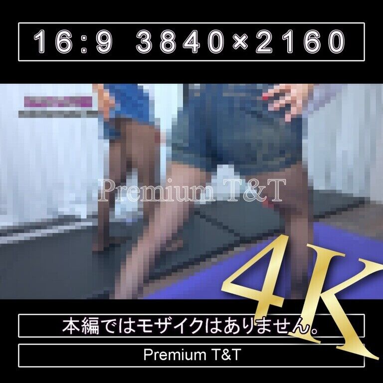 【黒スト】デニムショーパンでランジ【KANA&YUCHI】