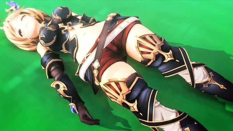 MMD仰向け捩りダウンモーションセット