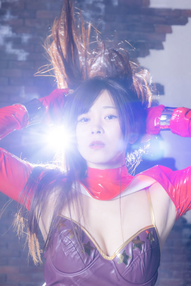 SHP No.001  Superheroine Portrait & Pinch Wondergirl Akane 