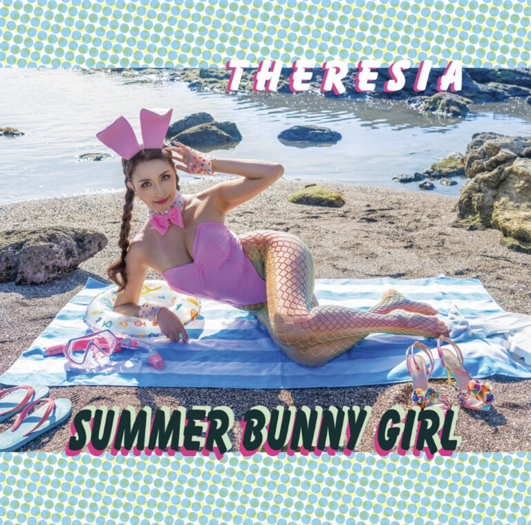 SUMMER BUNNYミニタオル