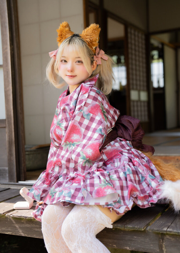 【創作写真集】夏に現れるキツネのあの子