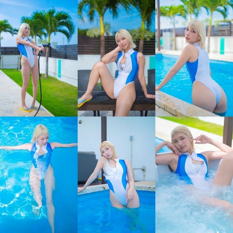霜月めあ水着グラビア写真集「MYK」（Fantia限定特典カット＋動画特典付き）