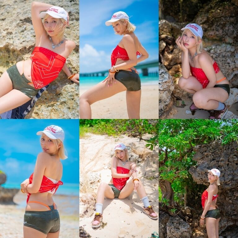 霜月めあ水着グラビア写真集「MYK」（Fantia限定特典カット＋動画特典付き）