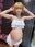 双子妊婦SAOシリカ❤️ ちっさ！身長145cm ○リ妊婦コスプレ♪ 圧倒的メス感の臨月ボテ腹孕ませシルエット💓 旦那さんには内緒で産まれる前に最後の中出しセックス💕（綺星・145cm・臨月・完全顔出し）