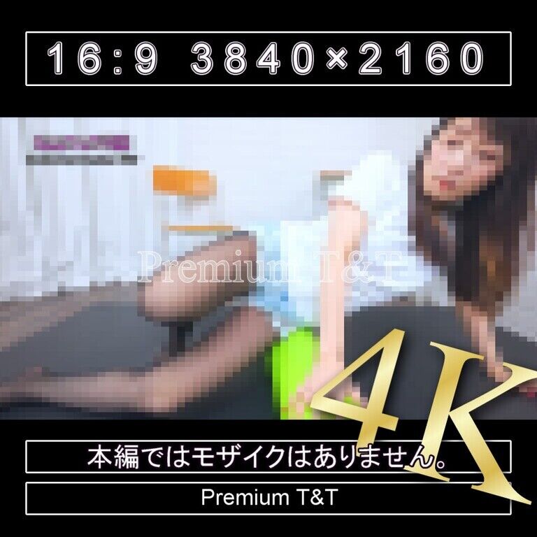 【黒スト】「水色」デニムショーパンで横モモころころ【KANA】