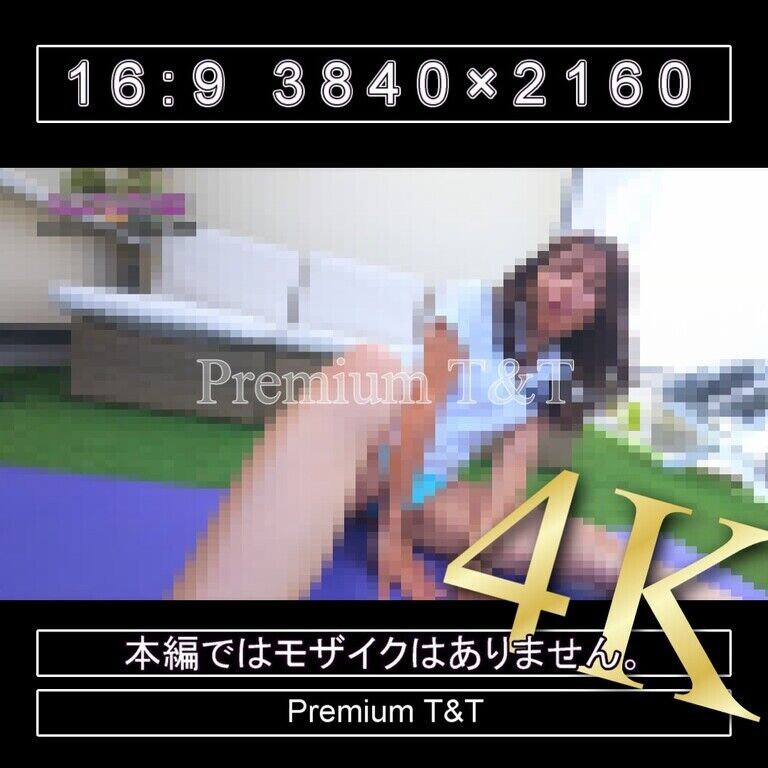 『Ｔバック』水色ブルマで座りストレッチ【YUCHI】