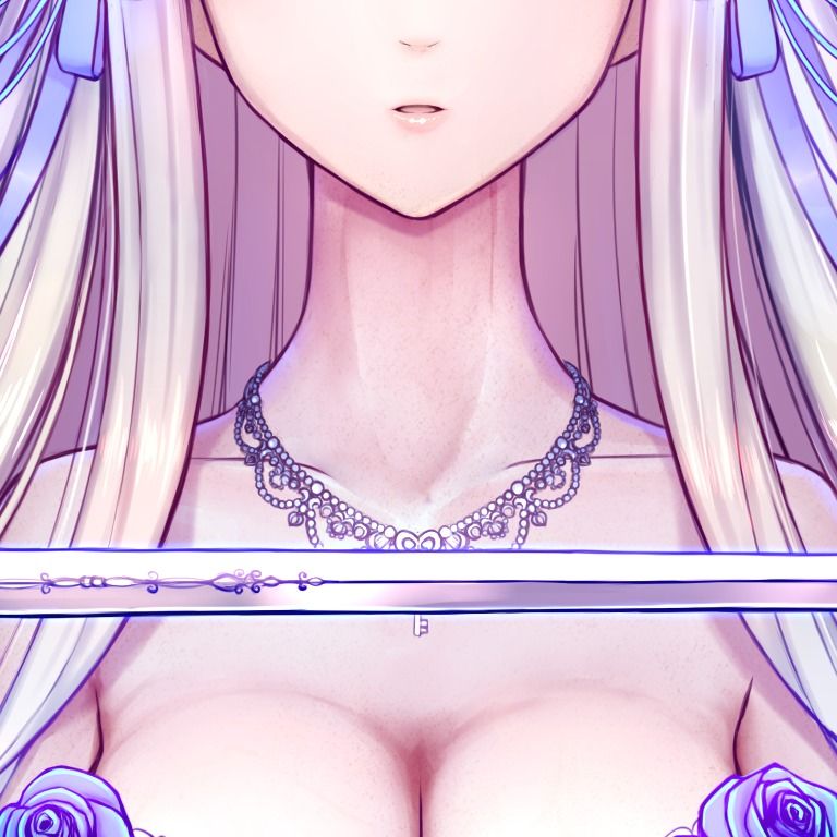 【有料】ep1-1_Art1b(ショールなしVer.)高解像度イラスト【青薔薇姫のレイピア ～花に摘まれた暗殺者たち～ 】